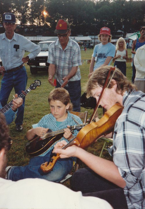 Greg Hooven, Tommy Barr Fiddle, Mt. Airey Fiddler's, ~ 1995